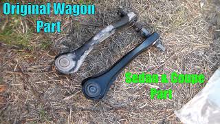 Accord Wagon Vs Sedan Rear Upper Control Arms [upl. by Aicert]