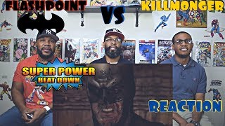 Superhero Beatdown  Flashpoint Batman vs Killmonger Reaction [upl. by Naihs399]