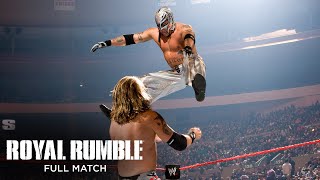 FULL MATCH  Edge vs Rey Mysterio World Heavyweight Championship Match Royal Rumble 2008 [upl. by Nilyam509]