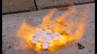 95 Hydrogen Peroxide Burning Things [upl. by Nellir]