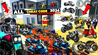 ALL INDIAN BIKE MULTIPLAYER CHEAT CODE indian Bikes Driving 3D CODE Indian bike game 3d code [upl. by Heilman]