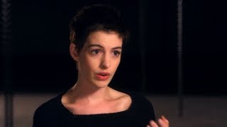 Anne Hathaway Les Miserables Interview  Fantine [upl. by Pudendas571]