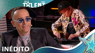 Este DJ de 12 añitos sorprende remezclando a Edurne y El Fary  Inéditos  Got Talent 2023 [upl. by Michel]