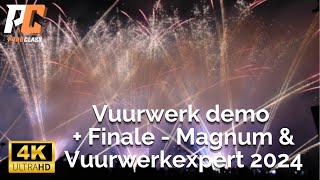 Vuurwerk demo  Finale  Magnum amp Vuurwerkexpert 2024 uncut [upl. by Ayanet]