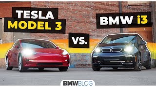 Tesla Model 3 or BMW i3  Owners Review [upl. by Aztirak]