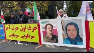 Toronto November 2 2024 MEK Supporters’ Rally Condemning the Mullahs’ Regime Crimes in Iran [upl. by Okun]