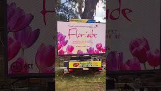 FLORIADE FLOWERS SHOW 2024 IN CANBERRA IN THE ACT [upl. by Nnyluqcaj]