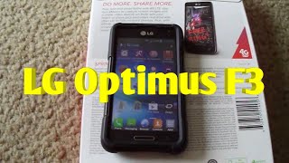 LG Optimus F3 Review Virgin Mobile [upl. by Artemus302]