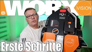 Worx Landroid VISION  Erste Schritte  Unboxing  Einstellungen  VerbrauchertestTV [upl. by Bolten]