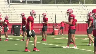 Jourdanton prepares for district opener against Hondo on Friday night [upl. by Hairahcaz]