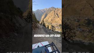 offroad 4x4 road trip Mahindra camper 🚔 punjabisong hiphop thar offroad [upl. by Gnehp211]