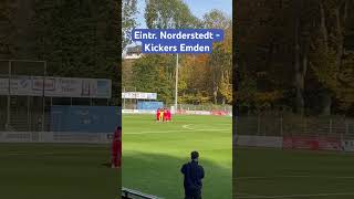 Eintracht Norderstedt  Kickers Emden  Rudelbildungen schon vor Anpfiff [upl. by Penelopa]