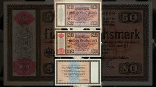 50 Reichsmark Payment for Jewish Property in Nazi Germany [upl. by Atteuqnas453]