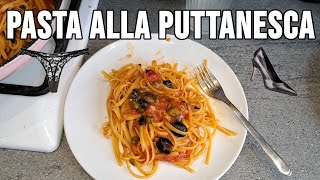 MAKARON PROSTYTUTEK  pasta alla puttanesca [upl. by Erv911]