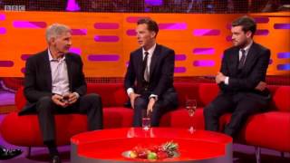 Benedict Cumberbatch Chewbacca Impression On The Graham Norton Show [upl. by Virgy]