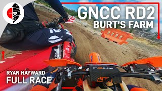 Ryan Hayward  2024 GNCC New Zealand  RD2 Burts Farm FULL RACE [upl. by Learrsi]