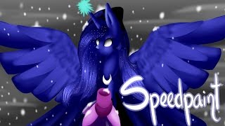 Lunas Future Mlp Speedpaint [upl. by Richmond]