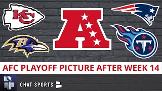 NFL Playoff Picture AFC Clinching Scenarios Wild Card Race amp Standings Entering Week 15 Of 2021 [upl. by Dopp]