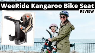 How to Use the WeeRide Kangaroo Bike  Install amp Review  BEST Bike Seat for Toddlers [upl. by Dinin347]