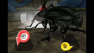 Mushiking Rhino Beetle gameplay [upl. by Kassel]