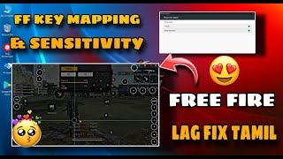 Phoenix Os Free Fire Keymapping amp Sensitivity Tamil  Free Fire Lag Fix Rog Os phoenix phoenixos [upl. by Massarelli963]