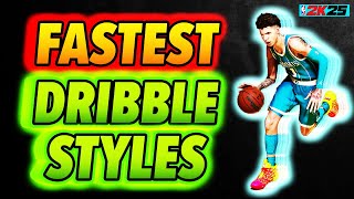 Fastest Dribble Styles on NBA 2K25 For Guards [upl. by Nosilla397]