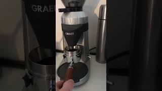 ¨ Using the GRAEF CM800 to grind my Espresso Beans ☕☕☕ [upl. by Goer]