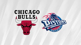 Chicago Bulls v Detroit Pistons  Kobe Era  NBA 2K24 [upl. by Noremac]