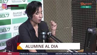 150824 ALUMINE AL DIA CON ELIAS TEMI Y ANDREA ROMERO PROGRAMA 83 [upl. by Garnes645]