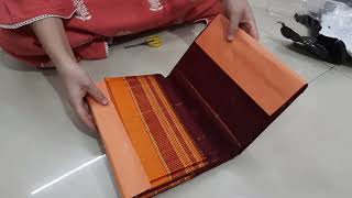 Ilkal Saree  Parcel Opening Video  Irkal Saree [upl. by Kindig827]