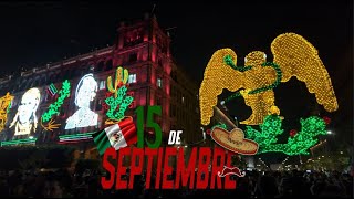 🇲🇽 Así se prepara el ZÓCALO para dar el último GRITO de AMLO ya todo listo  CDMX  Walking Tour [upl. by Anekam819]