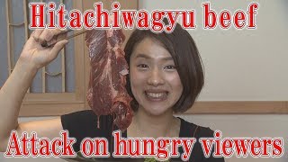 Miss Sachiyo All You Can Eat Yakiniku Sachiyo Masubuchi single mindedly binges on Hitachi beef [upl. by Humpage612]