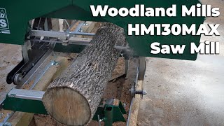 Woodland Mills HM130MAX Saw Mill [upl. by Vlada846]