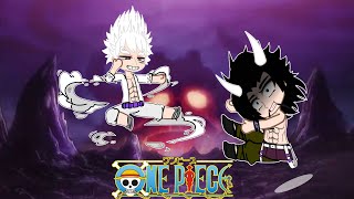 👒 Past One Piece Yonko Children React To Luffy  Gear 5  Gacha Club  One piece react 👒 Full Part [upl. by Komara]