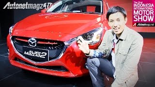 First impression review Mazda 2 SkyActiv 2015 dari Indonesia Motor Show [upl. by Hermie563]