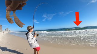 SURF FISHING on the ALABAMA GULF COAST Tips Tricks Techniques [upl. by Aer]