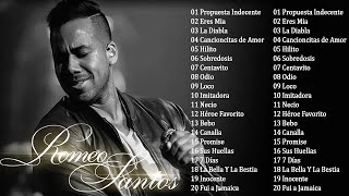 Romeo Santos Grandes Éxitos Mix  Romeo Santos Todos Sus Mejores Canciones  Bachata Mix Éxitos 2024 [upl. by Tnecniv323]