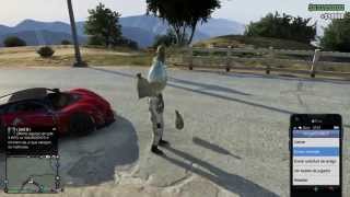 GTA 5 HACKER ME REGALA 176 MILLONES  XxGERAGAMERxX [upl. by Yklam]