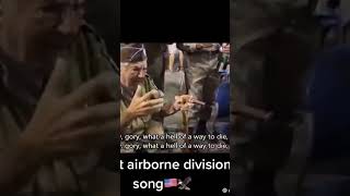 AIRBORNE DIE HARD paratroops shortclip gorigrosong subscribes [upl. by Essy]