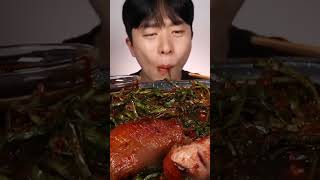 daechang Mukbang crispy beef intestines [upl. by Ballou]