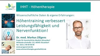 Höhentherapie IHHT verbessert Leistungsfähigkeit und Nervenfunktion [upl. by Maje]