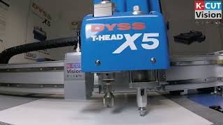 DYSS X5 cuts and creases carton board [upl. by Copeland]