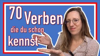 🇨🇵 70 französische VERBEN in der deutschen Sprache  EINFACH FRANZÖSISCH LERNEN für Anfänger [upl. by Anihsit]