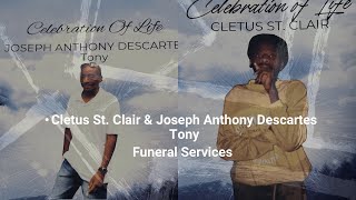 Cletus St Clair amp Joseph Anthony Descartes Funeral Services [upl. by Tabib525]