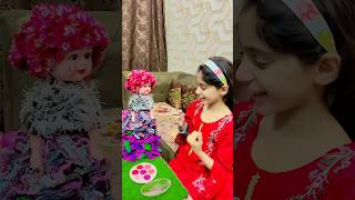 Doll Ka makeup 💄 shorts shortvideo doll shaheerjutt [upl. by Avis]