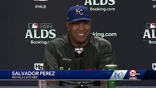 Royals win Game 2 behind fourrun fourth inning Perez home run [upl. by Recnal]