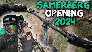 Bikepark SAMERBERG Opening 2024  Eine reine Schlammschlacht [upl. by Auberon274]