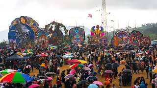 Así se llevó a cabo el Festival de Barriletes Gigantes Sumpango Sacatepéquez [upl. by Ahsilam853]