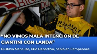 quotNo vimos mala intención de Ciantini para con Landaquot [upl. by Eiznekcam469]