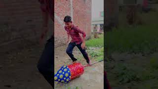 Bhaiya ko rocket Ke Sath बाँध diya🚀😱comedy trending viralshorts [upl. by Llirpa]